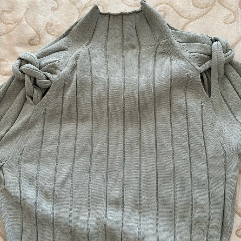 Dion Lee gray sleeve dress - Picture 8 of 9